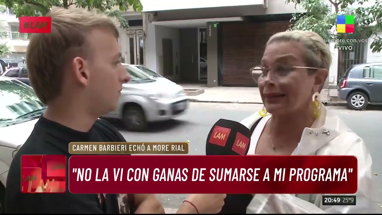 📢 Carmen Barbieri tras su ENTREVISTA CON MORENA RIAL