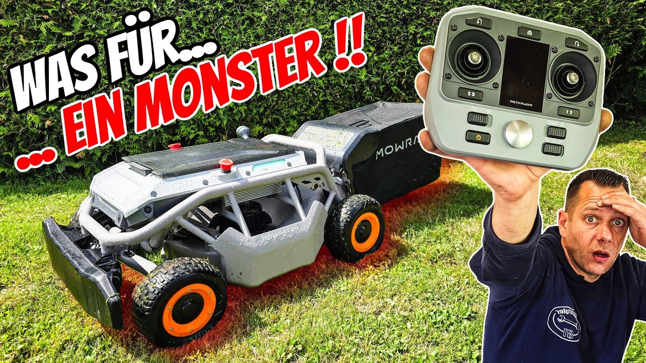 5000 Euro MEGA Mäher. 😳 | Die Waffe im Gras ?? | MOWRATOR S1 pro 4wd | DER  TEST | #mower #vlog 479