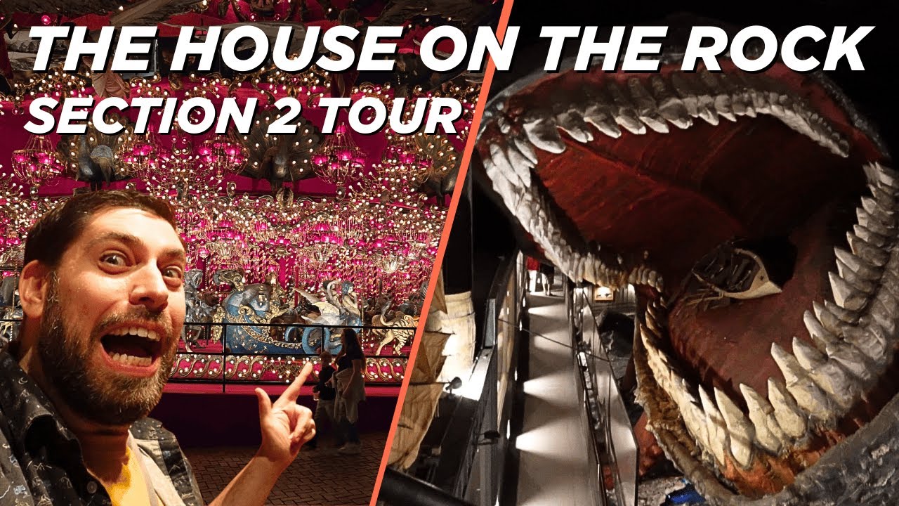 The House On The Rock - SECTION 2: Streets of Yesterday, A 200' Whale & The Worlds LARGEST Carousel!