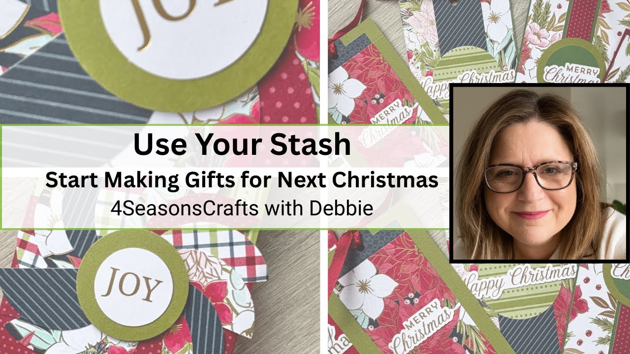 Tutorial #139 - Use Your Paper Stash (Picfolio) - 4SC with Debbie - Stampin' Up! Demonstrator