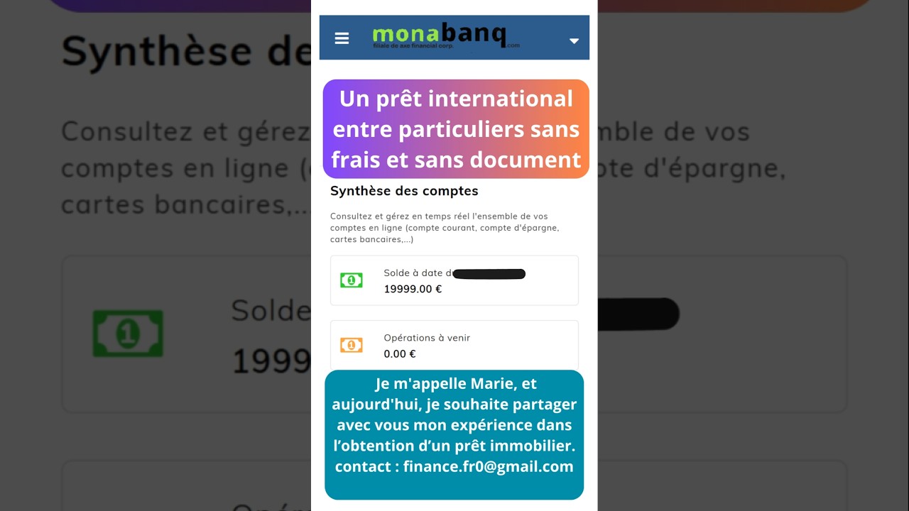 COMMENT J'AI OBTENU MON PR&Ecirc;T IMMOBILIER SANS AUCUN DOCUMENT NI FRAIS #emprunt #france