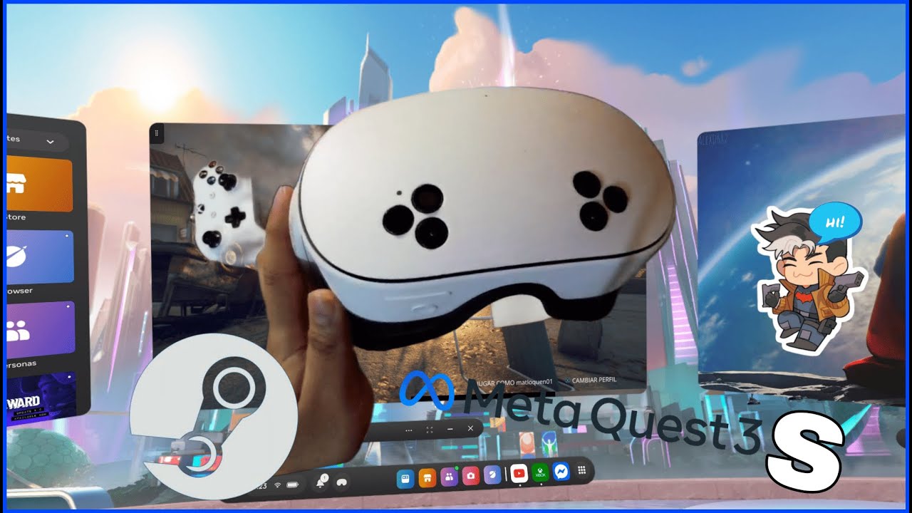 Me compre unos Metaquest 3S VALE LA PENA(REVIEW 2025)