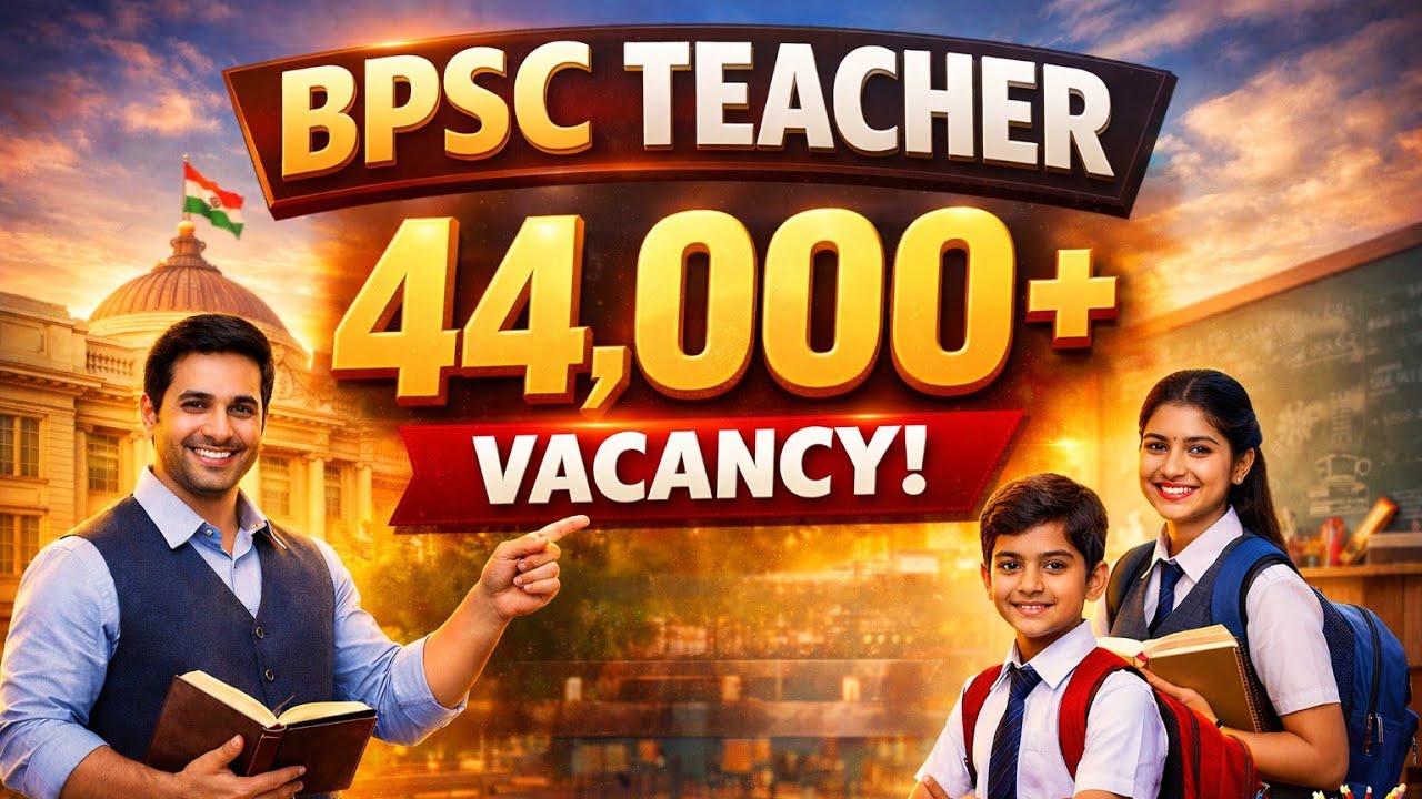 BPSC Bihar school teacher vacancy 2026 notification out #bihar #viral #viralvideo 
