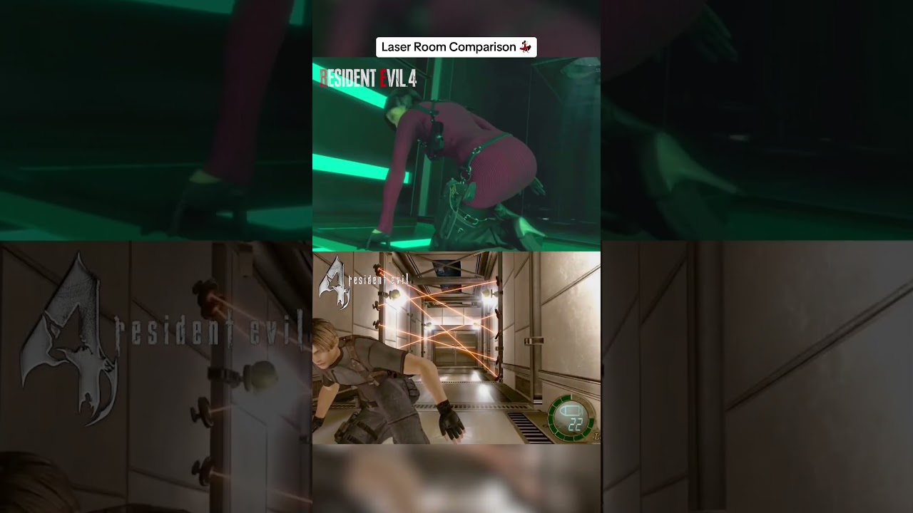 The Laser Room in RE4 DLC 💃