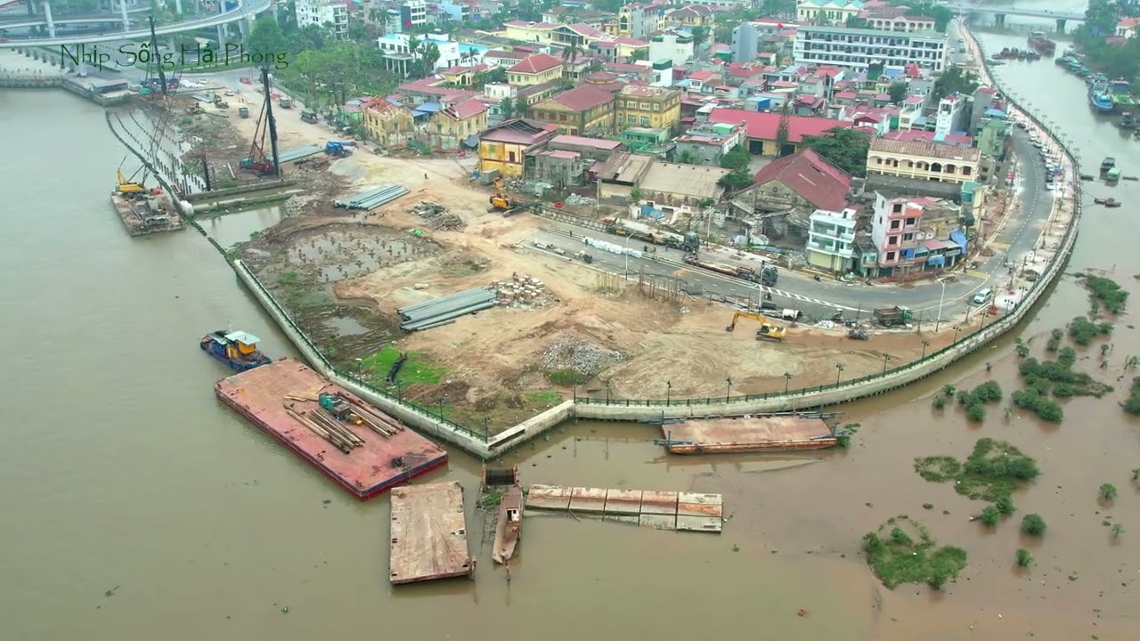Đẩy nhanh tiến độ dự án công viên cây xanh và bờ kè sông tam bạc