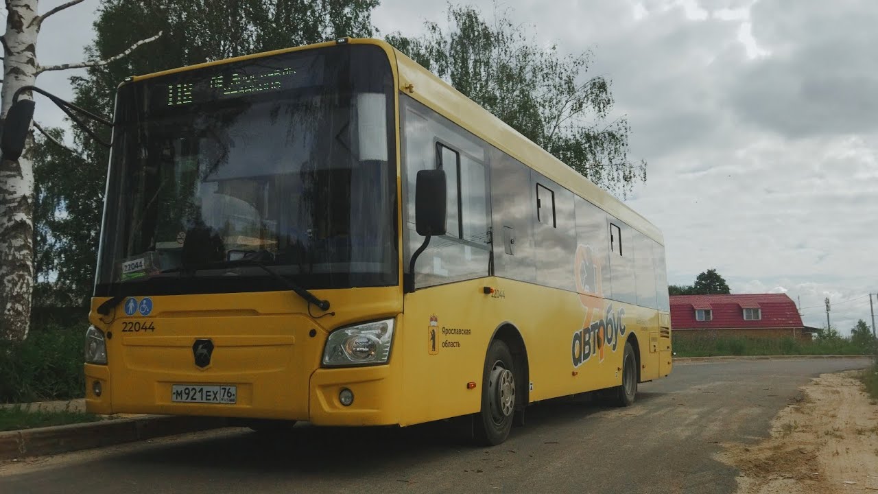 Автобус, 118-й маршрут (целиком). Ярославль. Вид из кабины. (BusDriver)