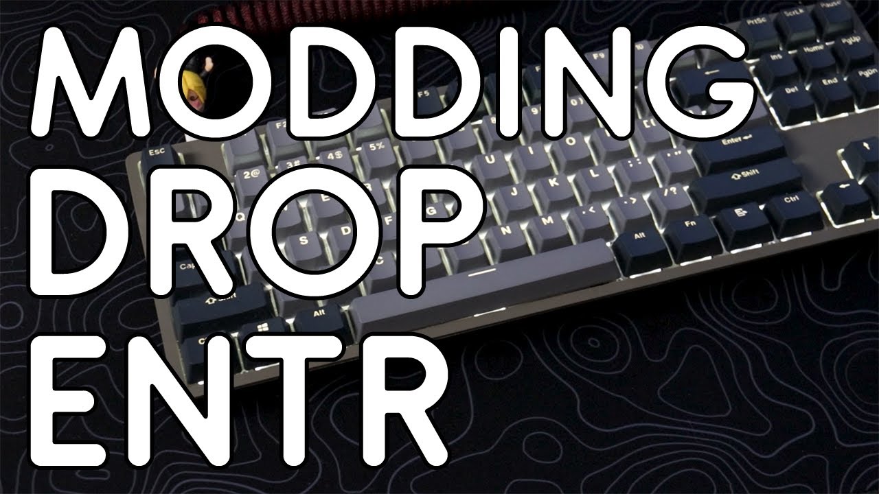 КАК МОДИТЬ клавиатуру DROP ENTR