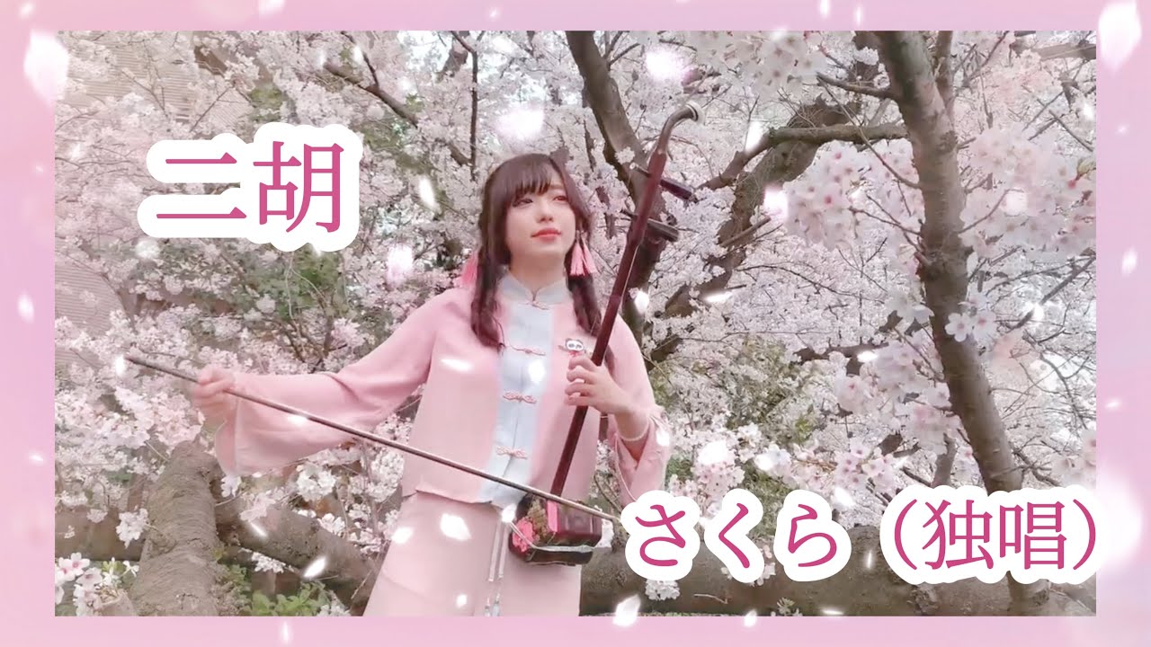 【二胡】 さくら（独唱）【森山直太郎】