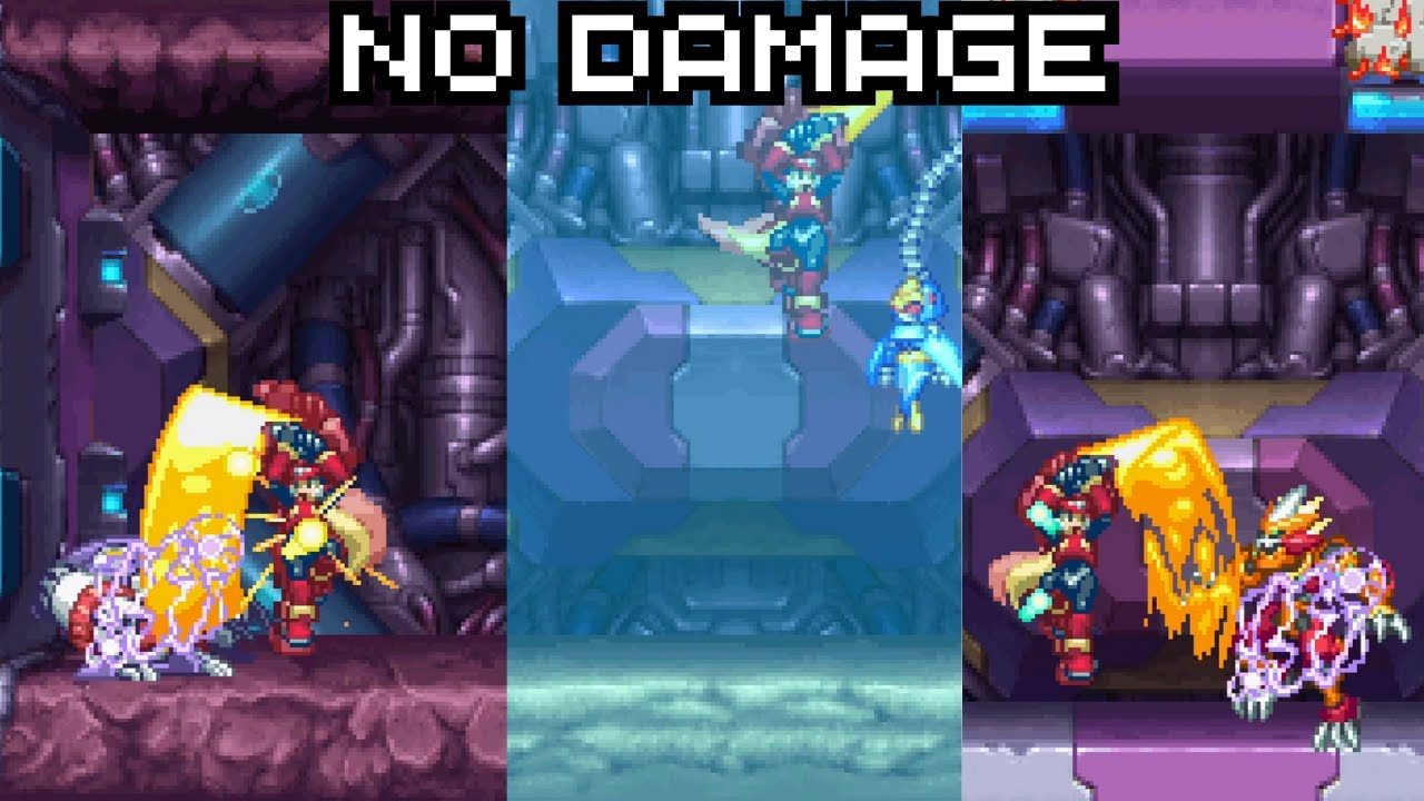 Mega Man Zx all Pseudoroid bosses (No Damage with Model Ox Level 4 Victory Speed Kills)