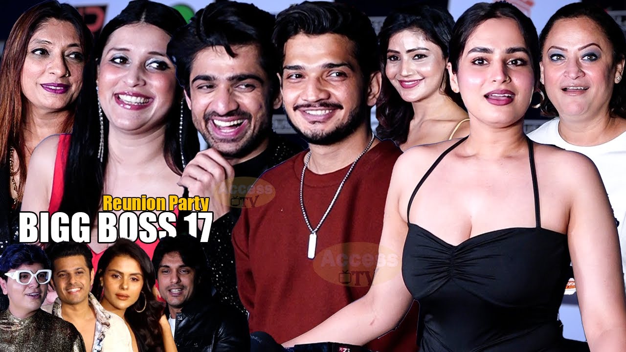 Abhishek Kumar GRAND BB17 Reunion Party | Munawar Faruqui,Mannara,Jigna,Rinku,Ayesha Khan,Priyanka