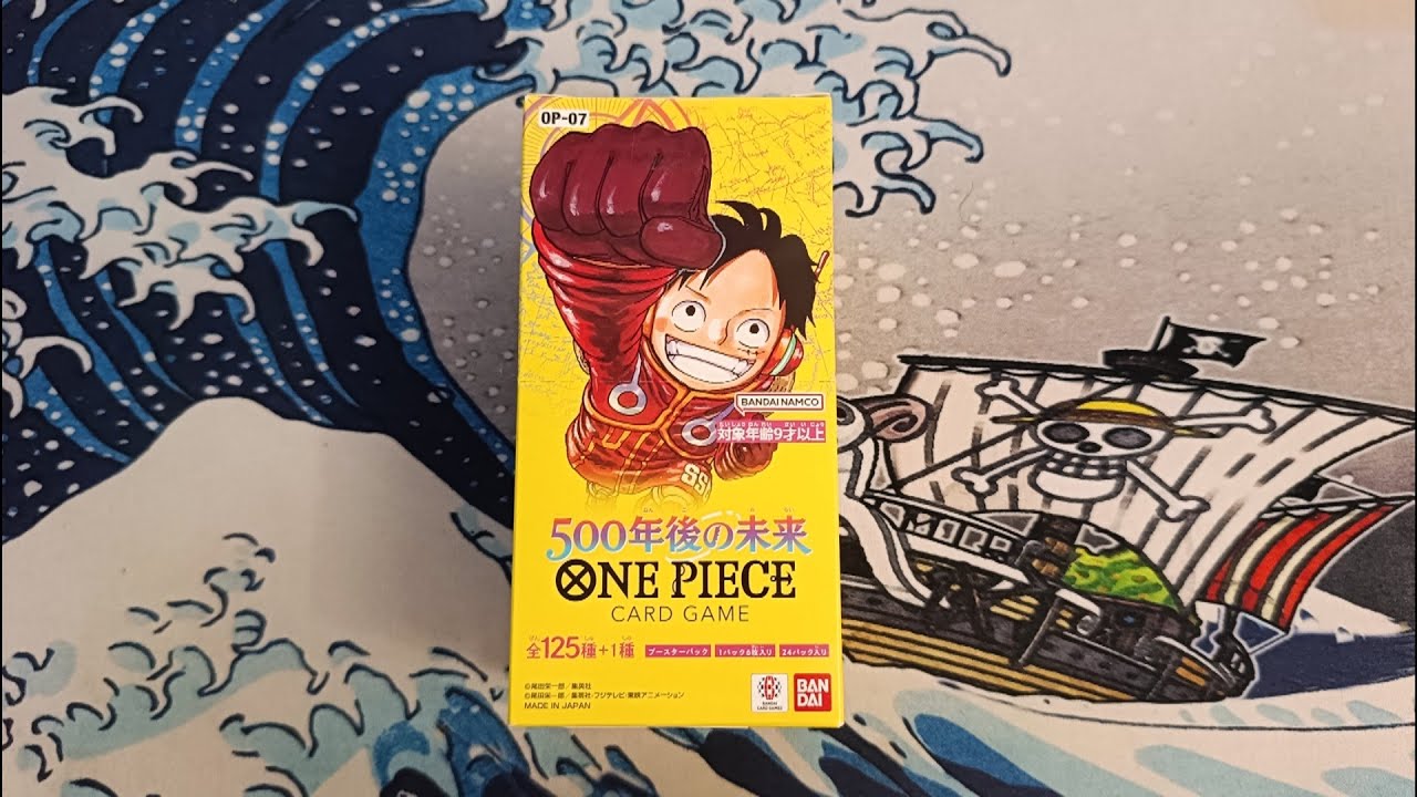 Распаковка карточек One Piece Op-7 