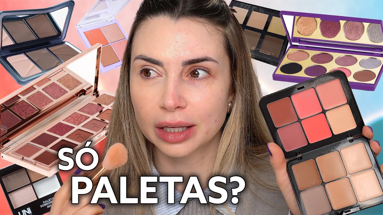 DESAFIO: MAKE S&Oacute; COM PALETA!