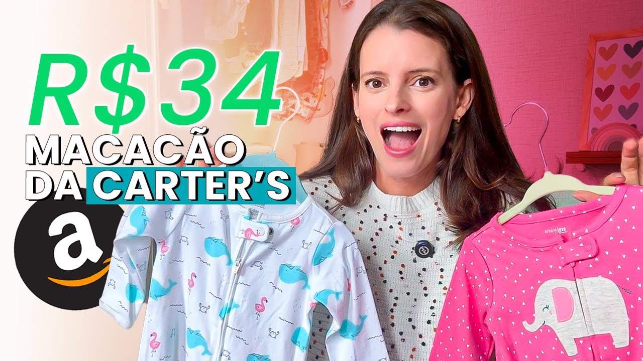 ENCONTREI CARTER'S na Amazon! É original?
