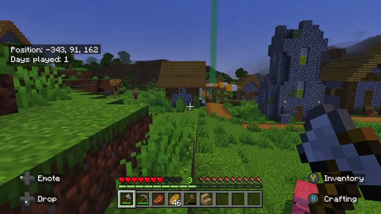 Horror Minecraft on Bedrock third Pt of Episode One