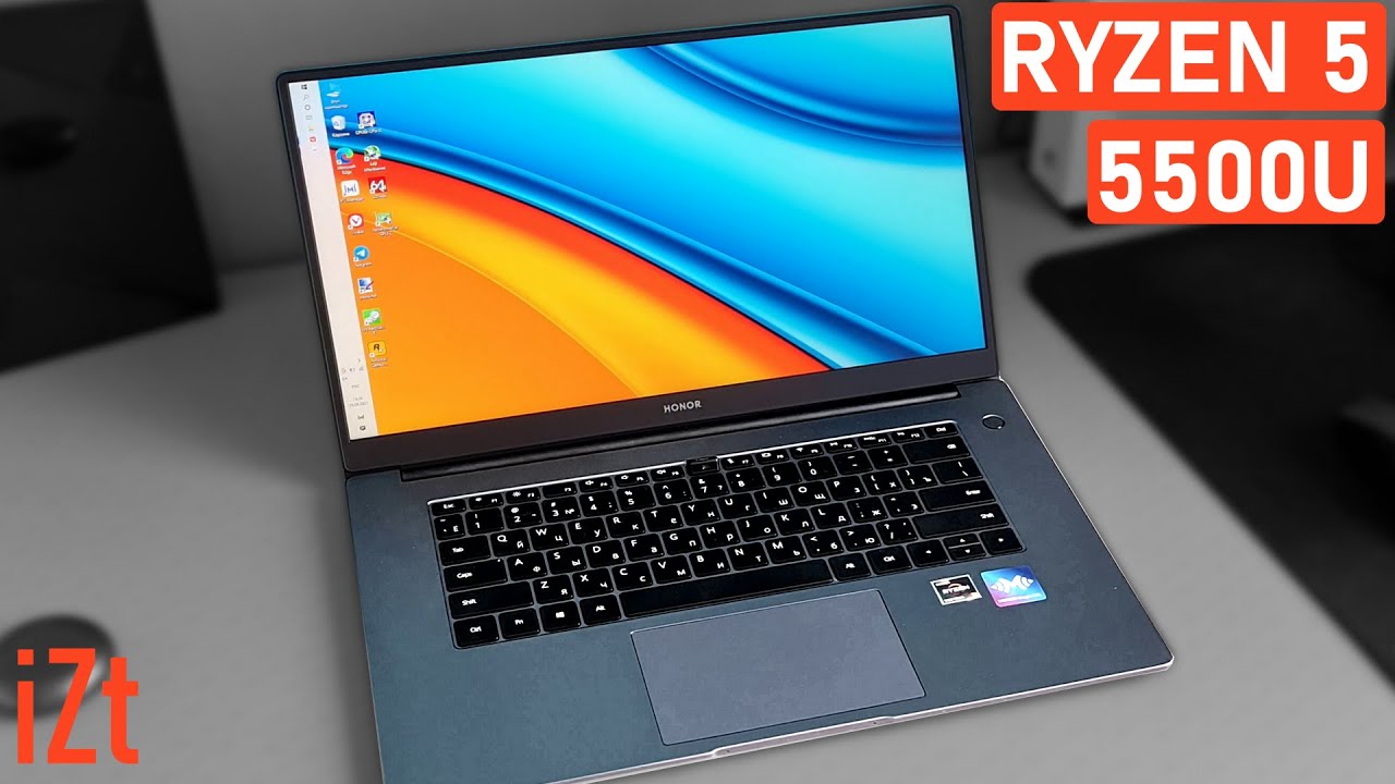 HONOR MagicBook 15 с Ryzen 5 5500U: Обзор, разборка, тест и сравнение с Intel Core i7-1165G7💻