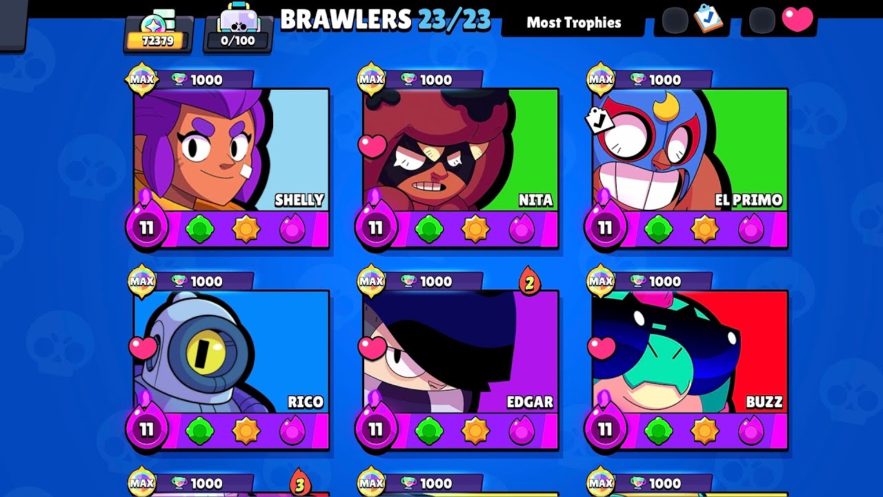 Today it was only assassins on Brawl Stars
