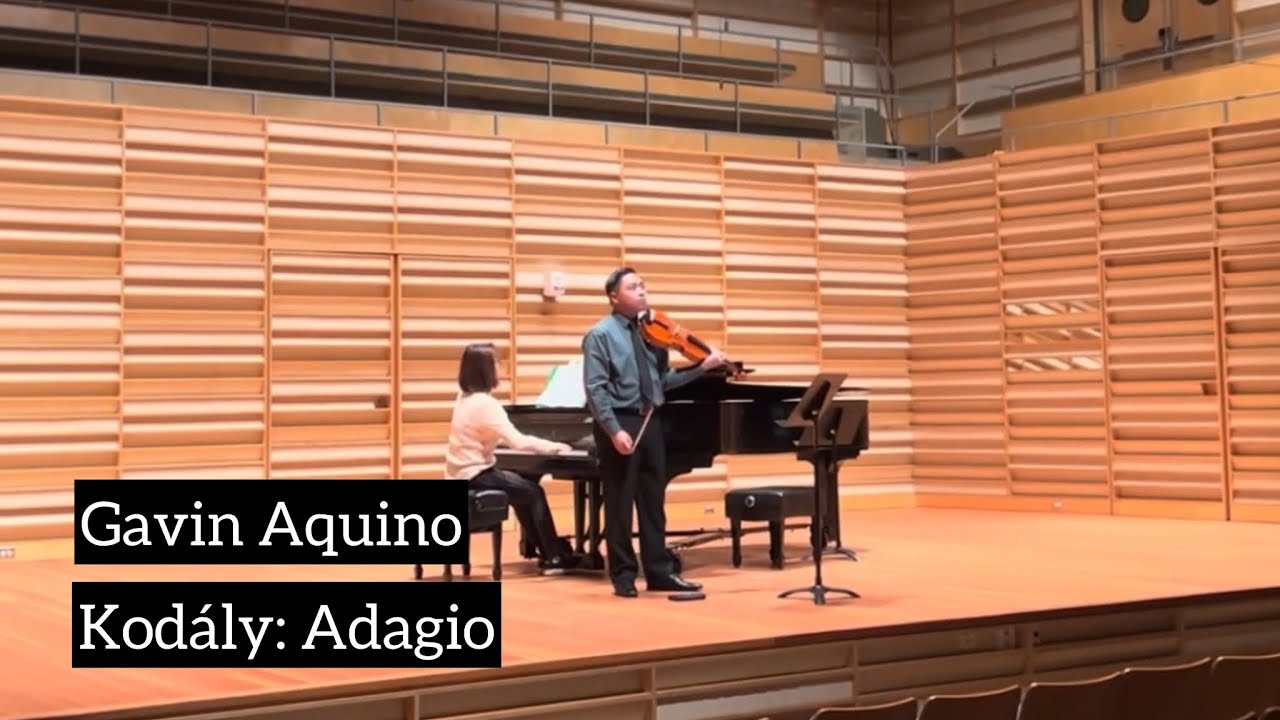Kodály: Adagio for Viola and Piano