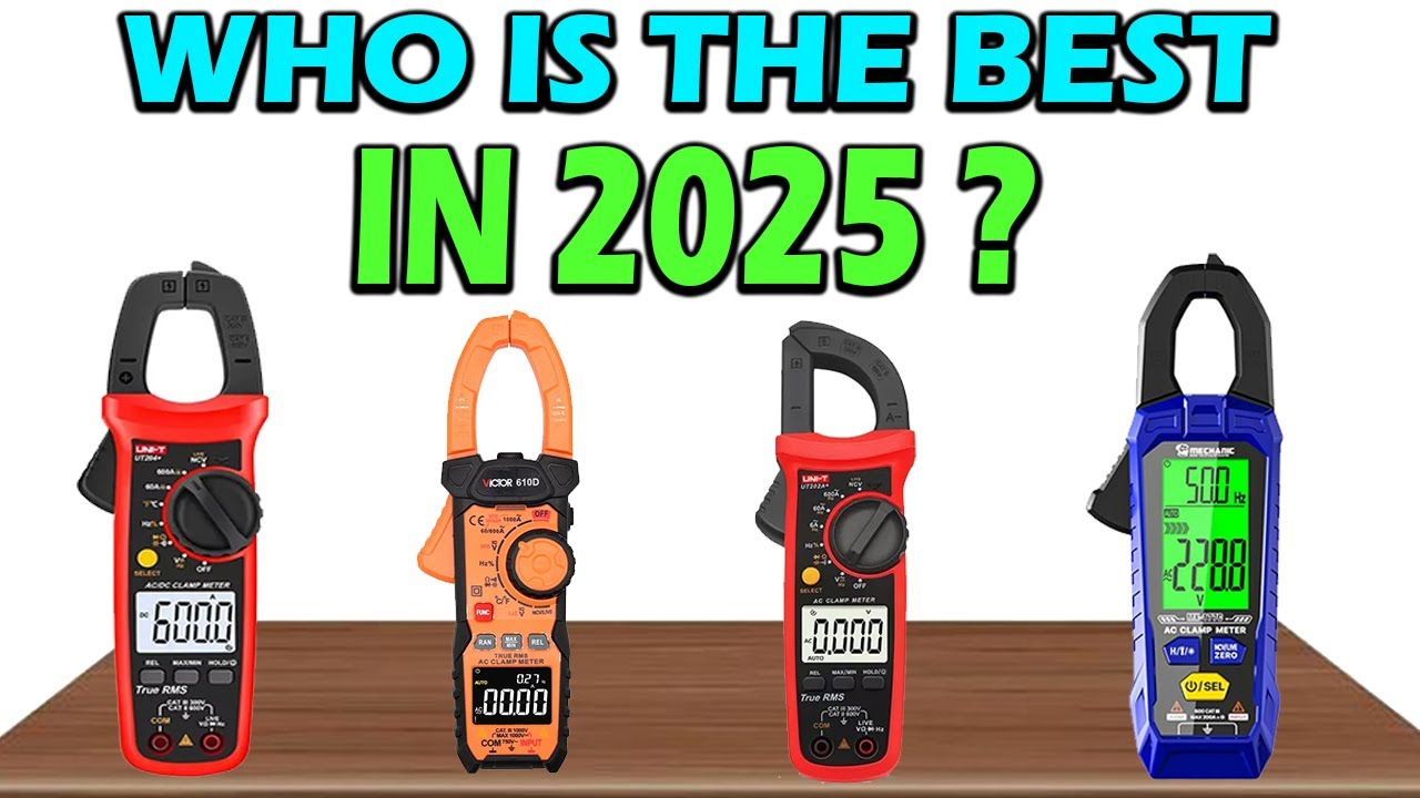 ТОП-5 лучших цифровых токовых клещей 2025 года &mdash; мультиметр переменного и постоянного тока