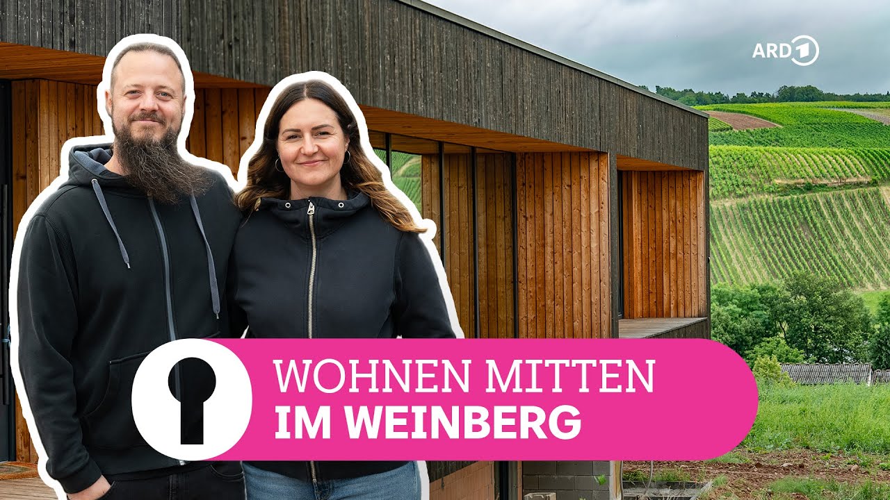 Familie baut sich modernes Holzhaus mitten in der Natur | ARD Room Tour