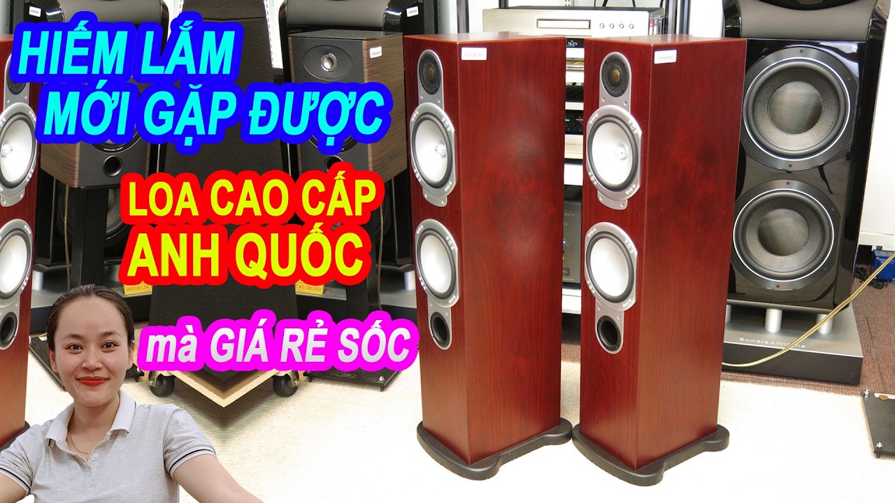NGHE RUN CẢ NGƯỜI! Loa Cao Cấp Anh Quốc Giá Sốc  Lướt như mới Monitor Audio Silver S6 Made in UK