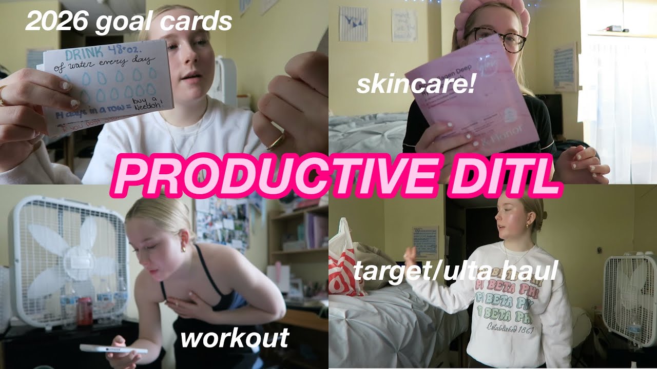 PRODUCTIVE DITL | sophomore in college