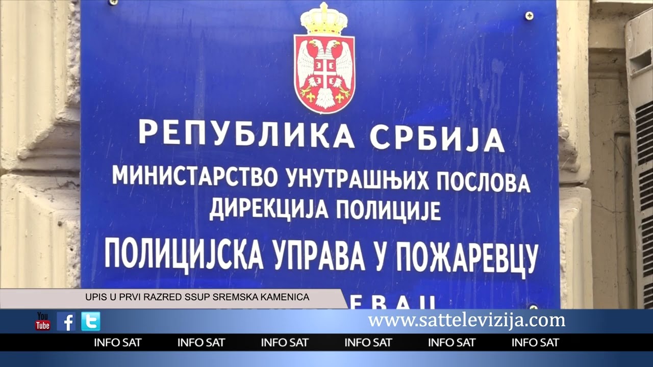 UPIS U PRVI RAZRED SSUP SREMSKA KAMENICA