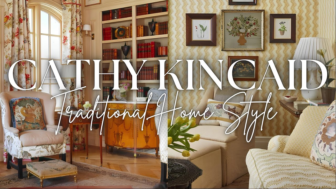How to Decorate a Traditional Home with CATHY KINCAID’s Elegant Layers and Timeless Touch