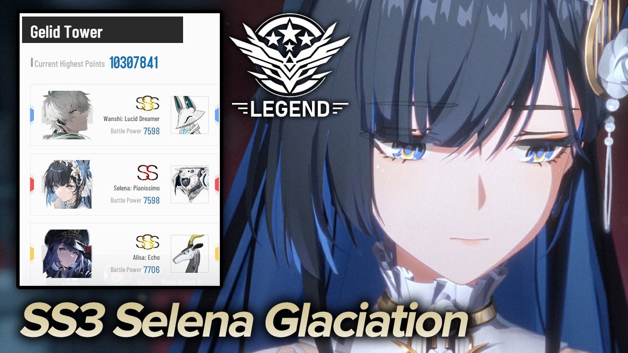 NEW DEBUT WARZONE GLACIO SS3 Selena Glaciation Legend Warzone [30/06] [Punishing: Gray Raven]