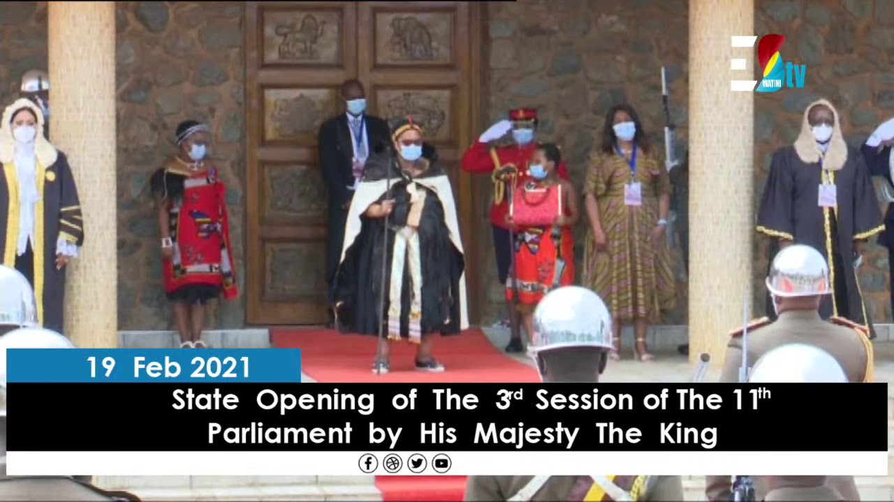 Her Majesty the Queen Mother just arrived for the State of the Nation Address
