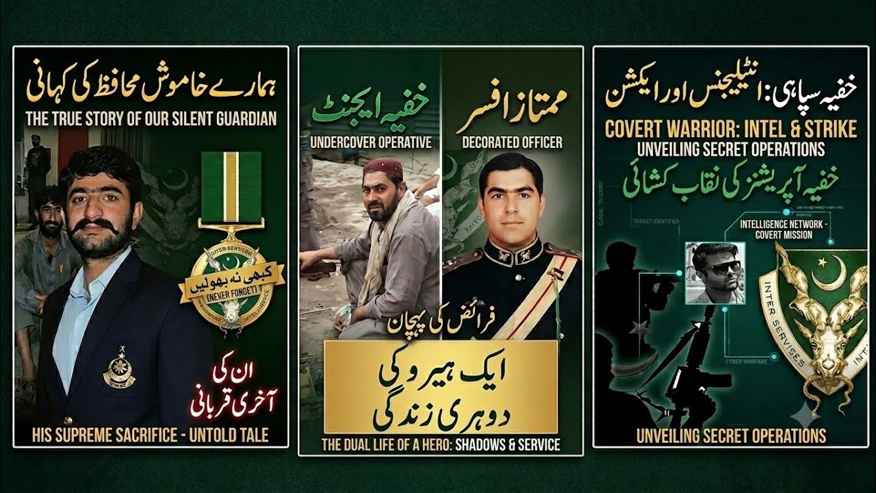 Unsung heros of pakistan | story of isi agents | Life of spy