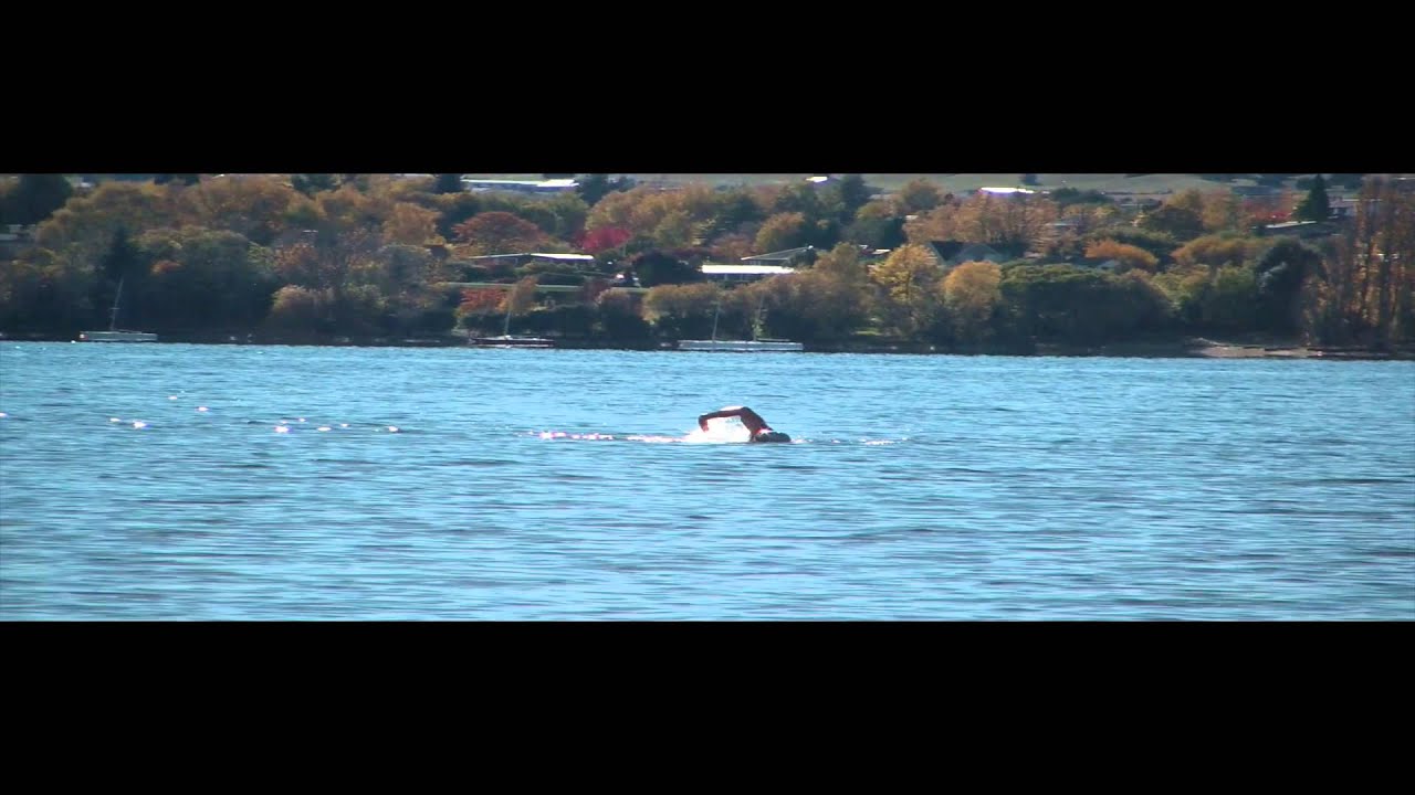 Swimming in Lake Wanaka