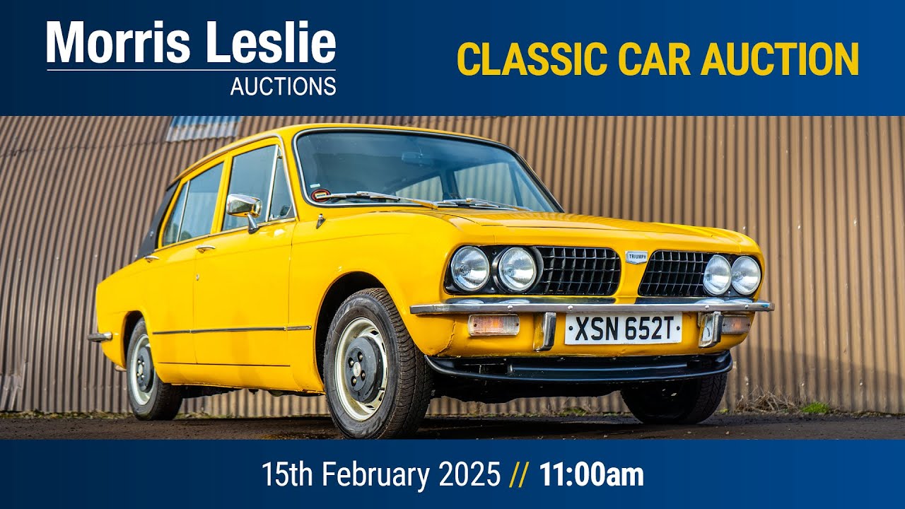 Morris Leslie Classic Car Auction 15/02/2025
