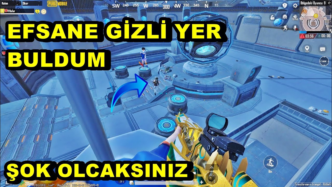 GİZLİ YER BULDUM ADAMLARI ÇILDIRTTIM ! BATUR GAME SOLO SQUAD PUBG MOBİLE