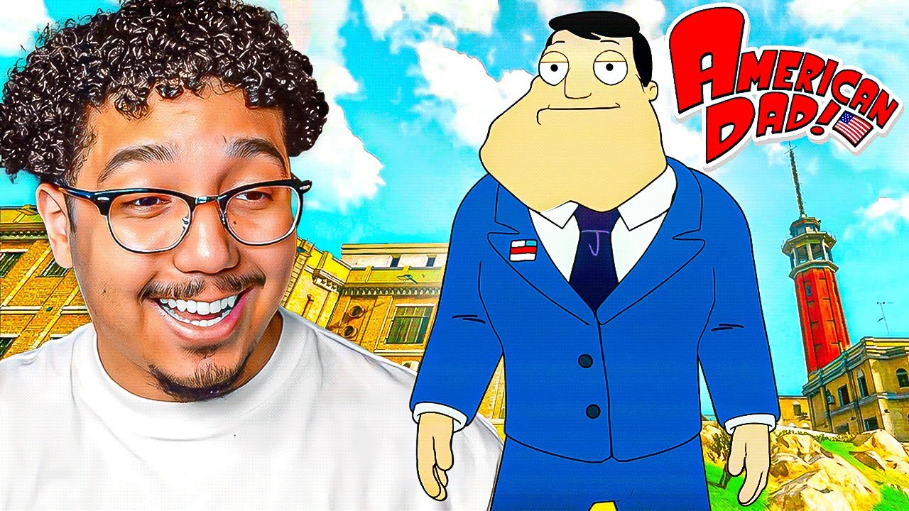 they added AMERICAN DAD to Warzone and it's...