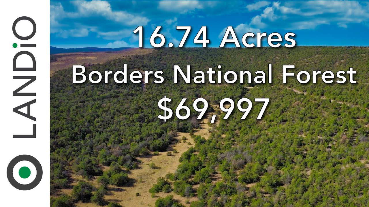 SOLD by LANDiO • 16.74 Acres of Land for Sale in New Mexico bordering National Forest