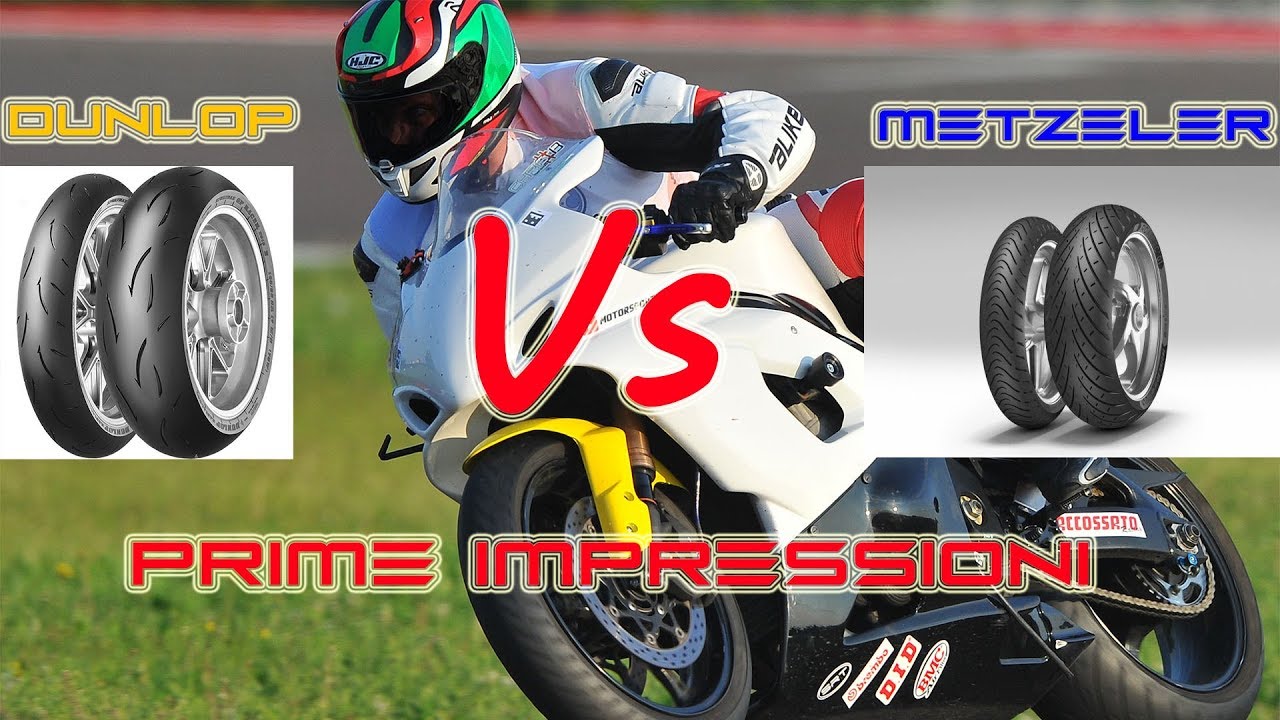 DUNLOP VS METZELER | IMPRESSIONI DI GUIDA