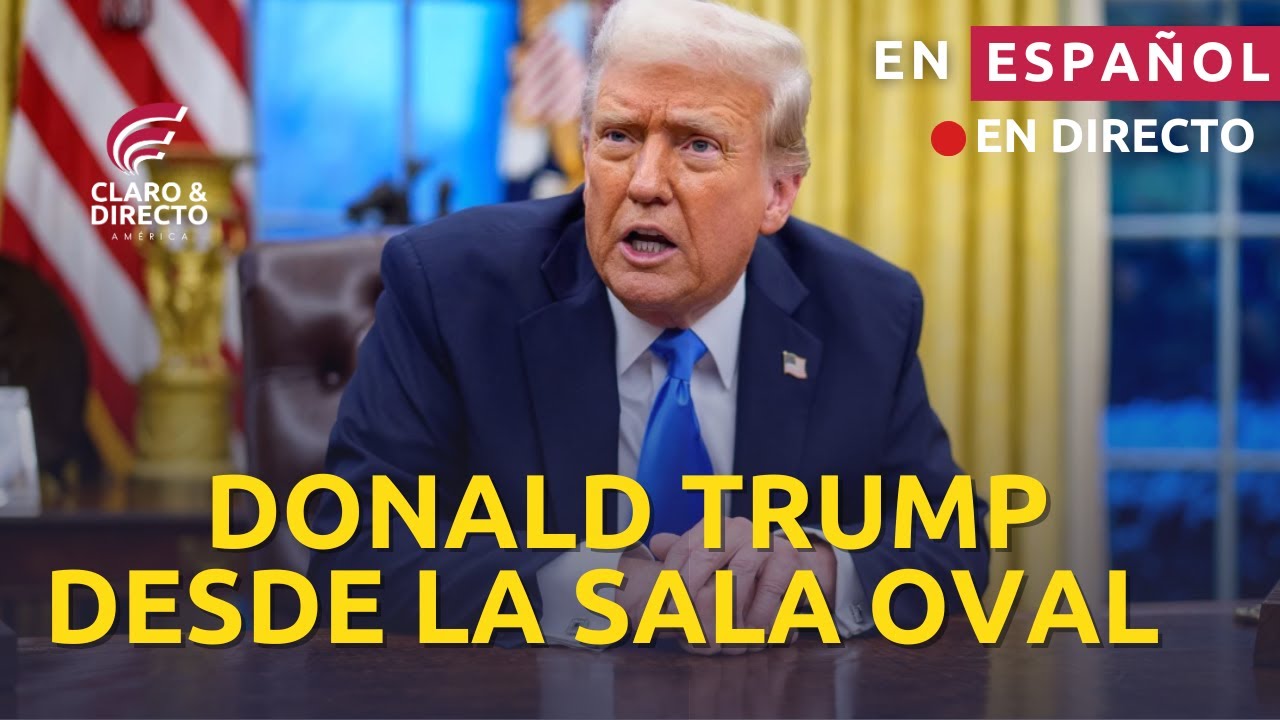 EN VIVO: Trump hace Anuncio desde la Casa Blanca (en espa&ntilde;ol)