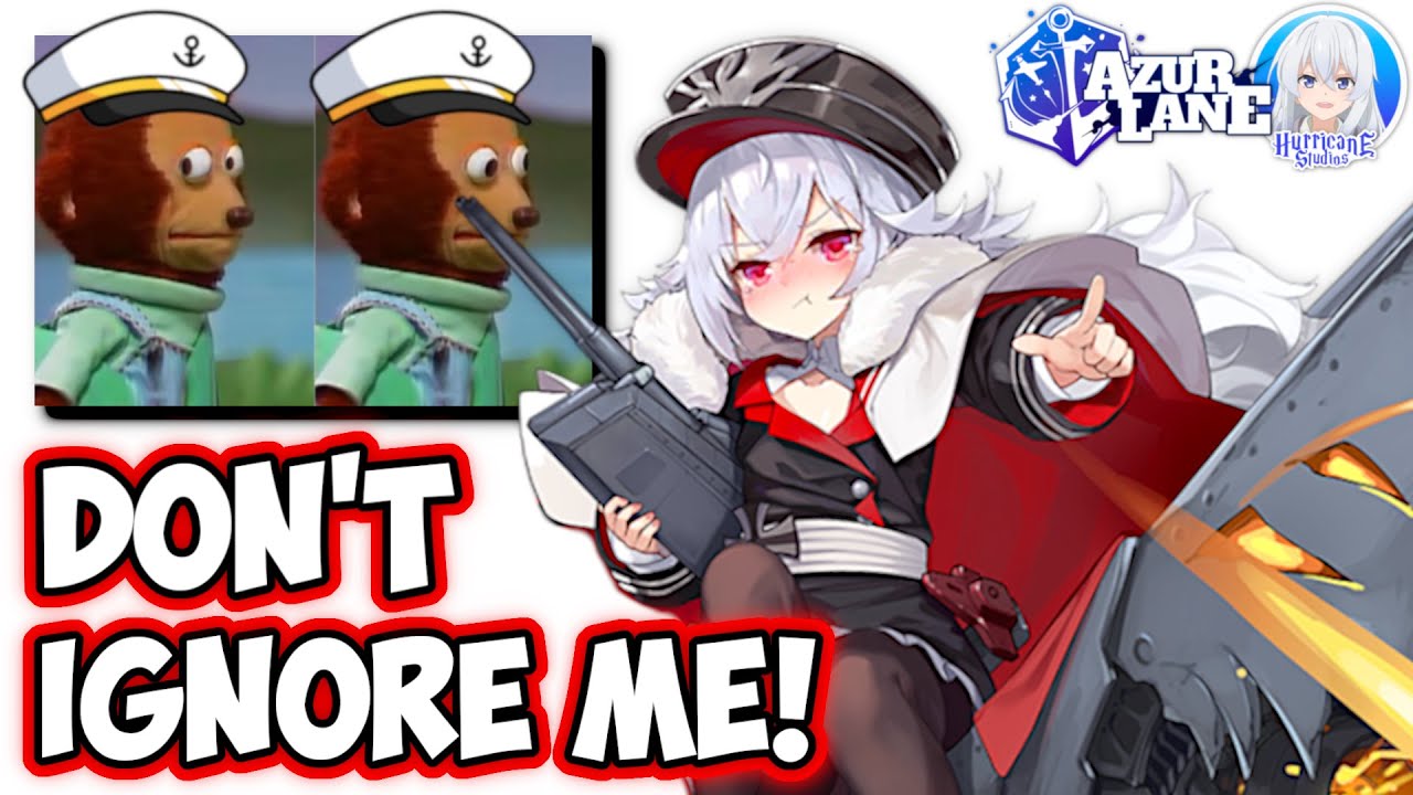 Shipgirls Cute & Funny Reaction When Commander IGNORES Their Existance