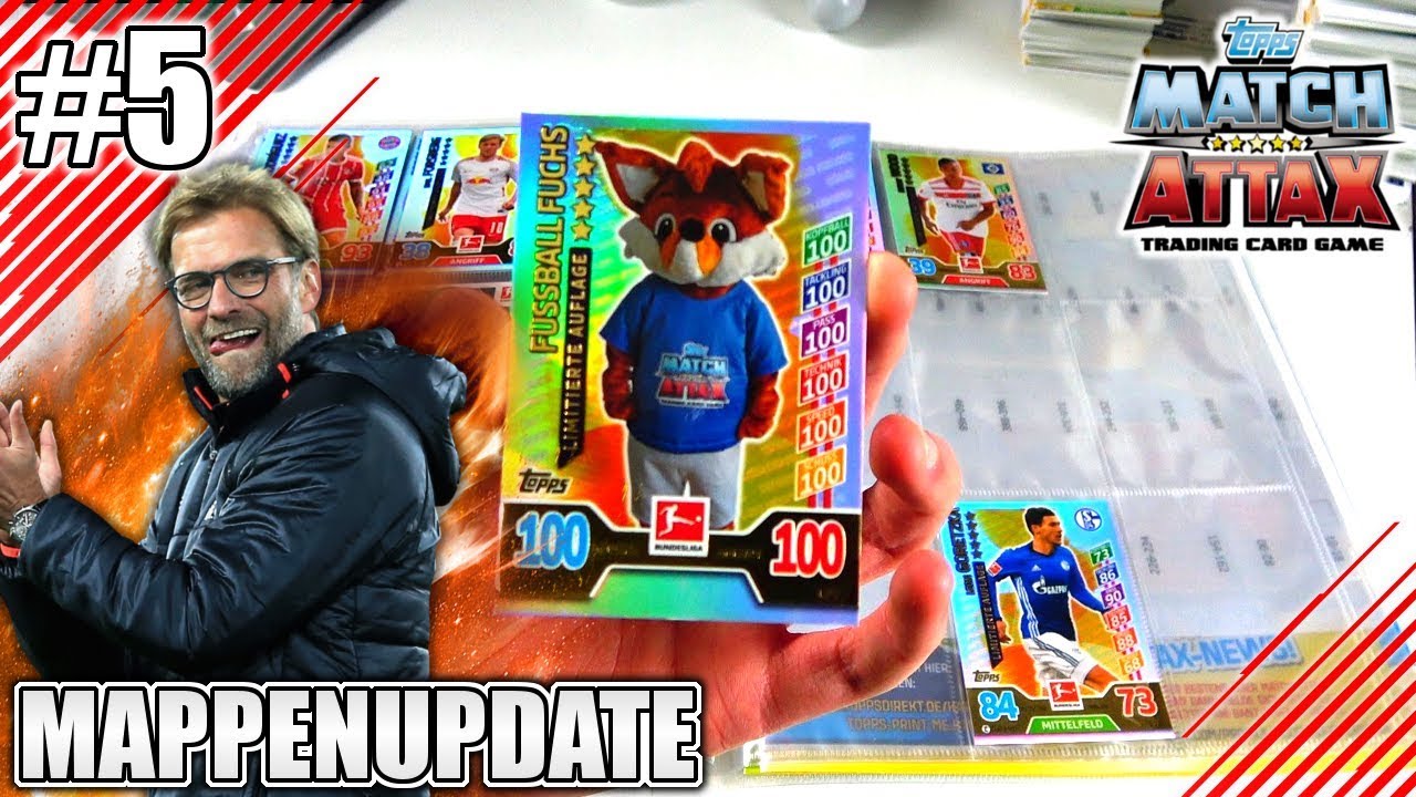 MATCH ATTAX 17/18 MAPPENUPDATE #5 - Limitierte Auflagen! 😱🔥