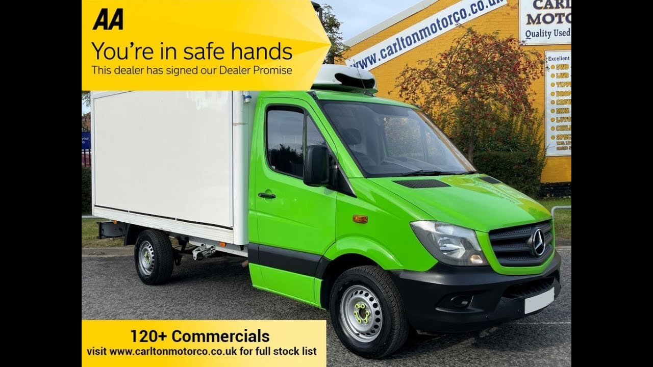 Mercedes Sprinter 313 CDI 130 7G- Tronic / Automatic [ Chiller Fridge + Overnight standby ] box van