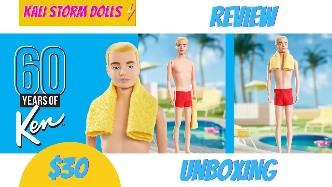 The Original Ken Doll Review Unboxing - Kali Storm Dolls