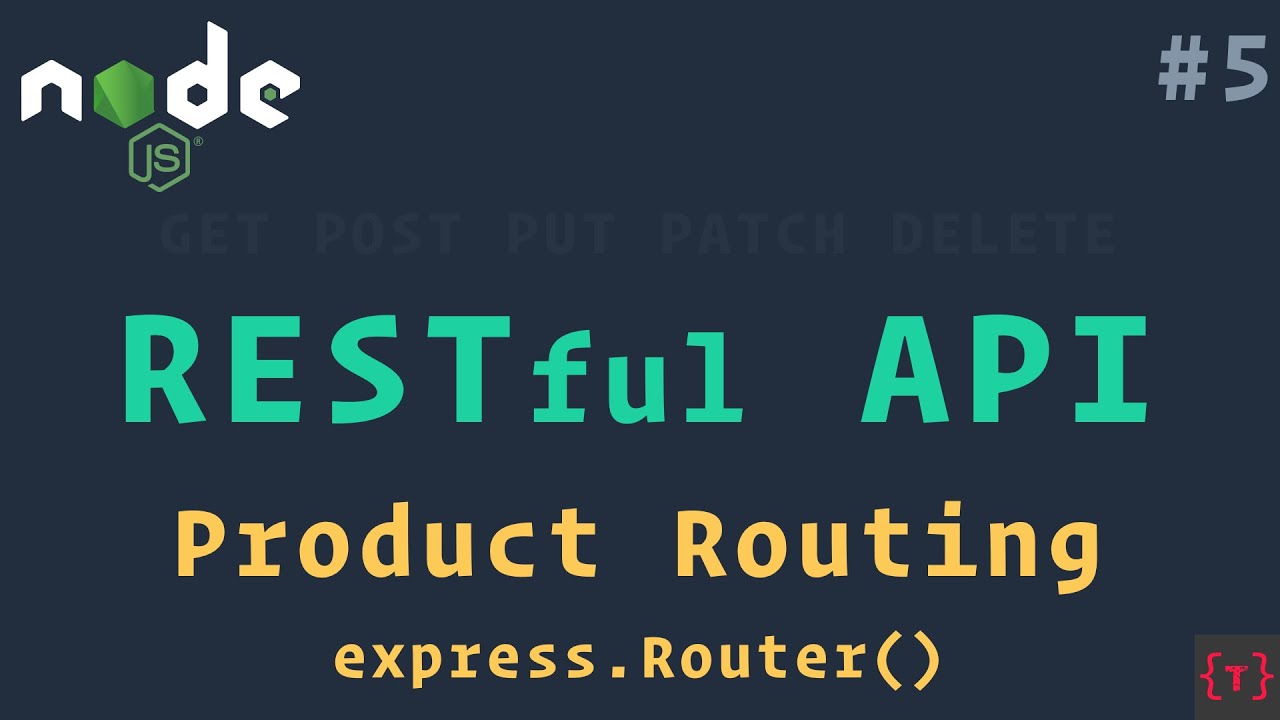Product routing (using Express Router) | RESTful API using NodeJS and MongoDB