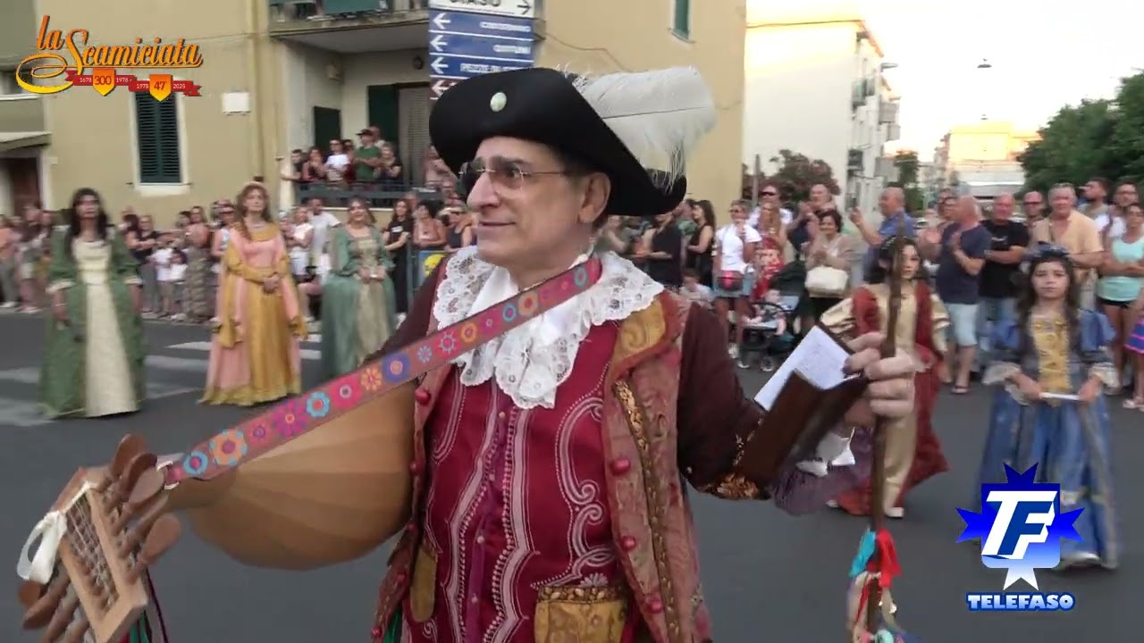 Fasano 14 giugno 2025: il Corteo storico La Scamiciata - V e ultimo atto