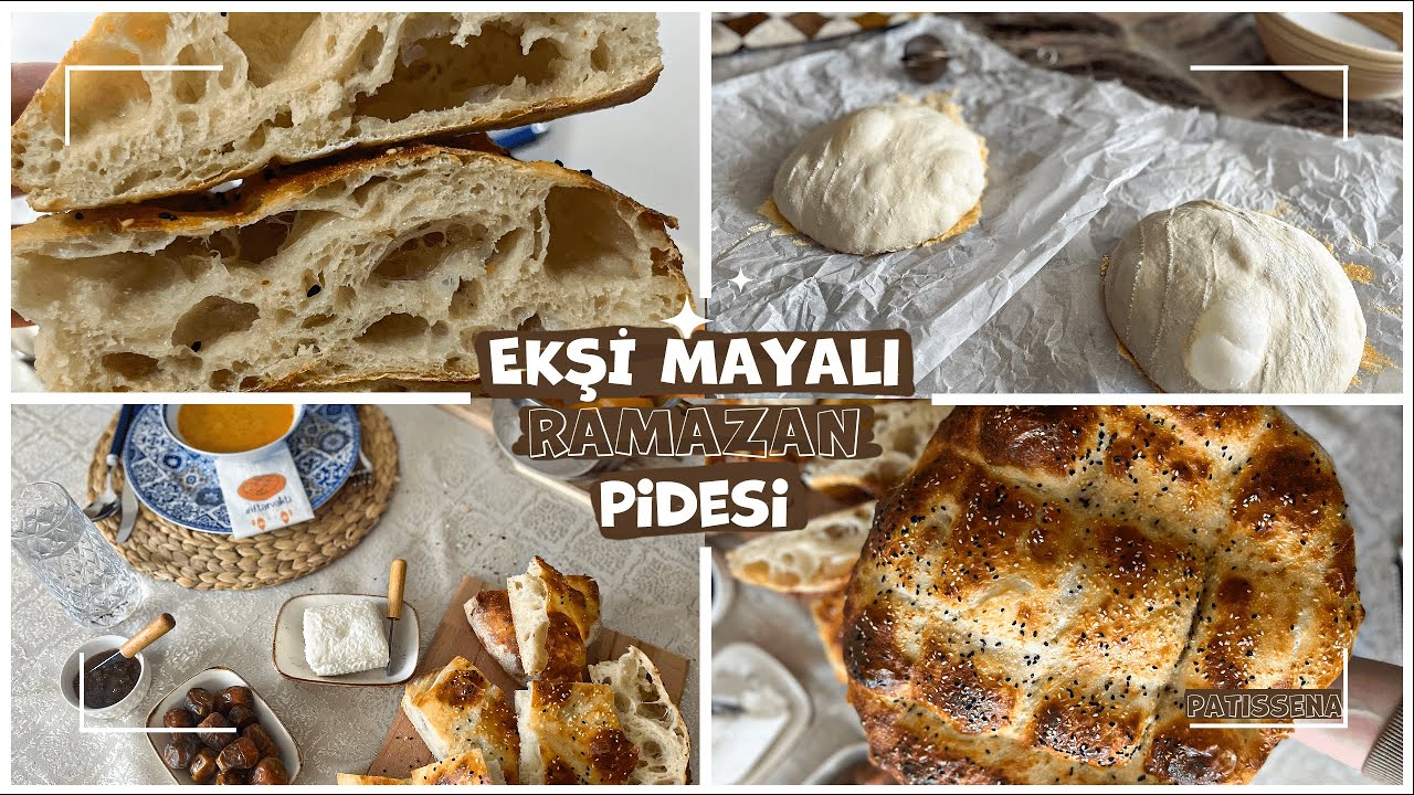 Bütün ayrıntılarıyla EKŞİ MAYALI RAMAZAN PİDESİ // Patissena