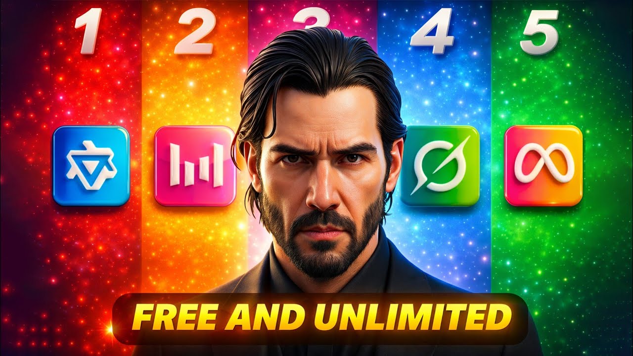 🔥5 FREE AI Video Generators (NO Watermark, Unlimited) | 2026 Game Changer Tools