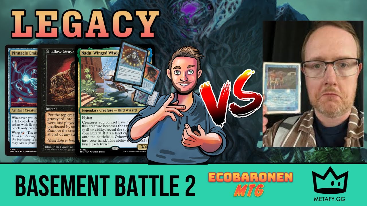 Basement Battle #2 vs. @BoshNRoll with Member Submitted Decks! \ Legacy \ MTGO