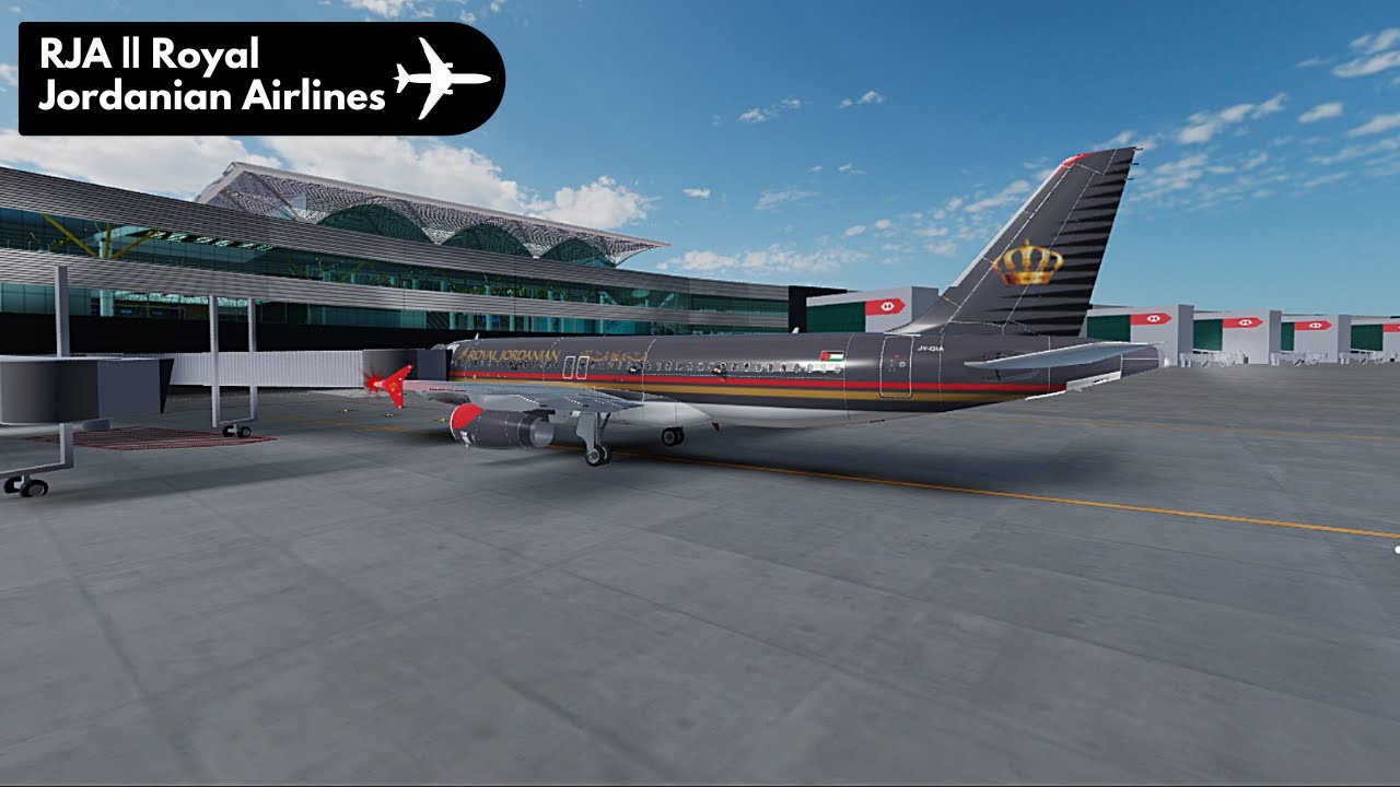 ROBLOX | Royal Jordanian Airlines | Airbus A320 | Economy Class (Airline Review/ Flight Review)