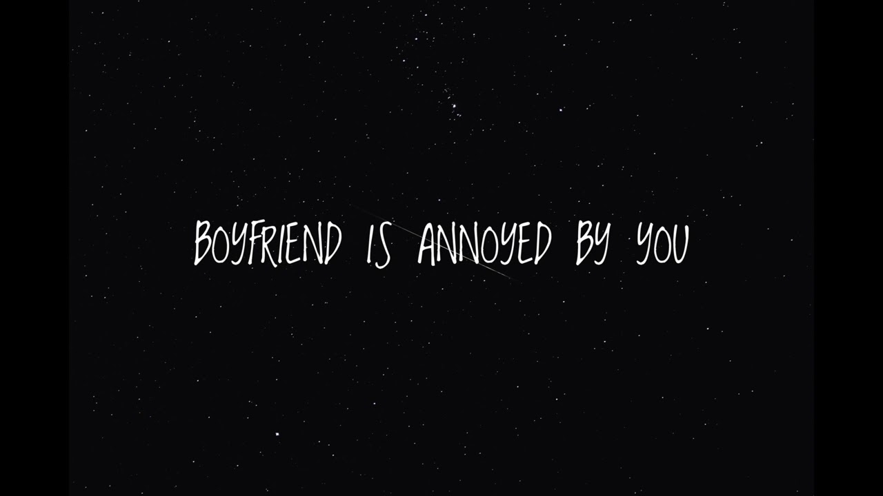 Boyfriend is annoyed by you (Boyfriend Roleplay) ASMR