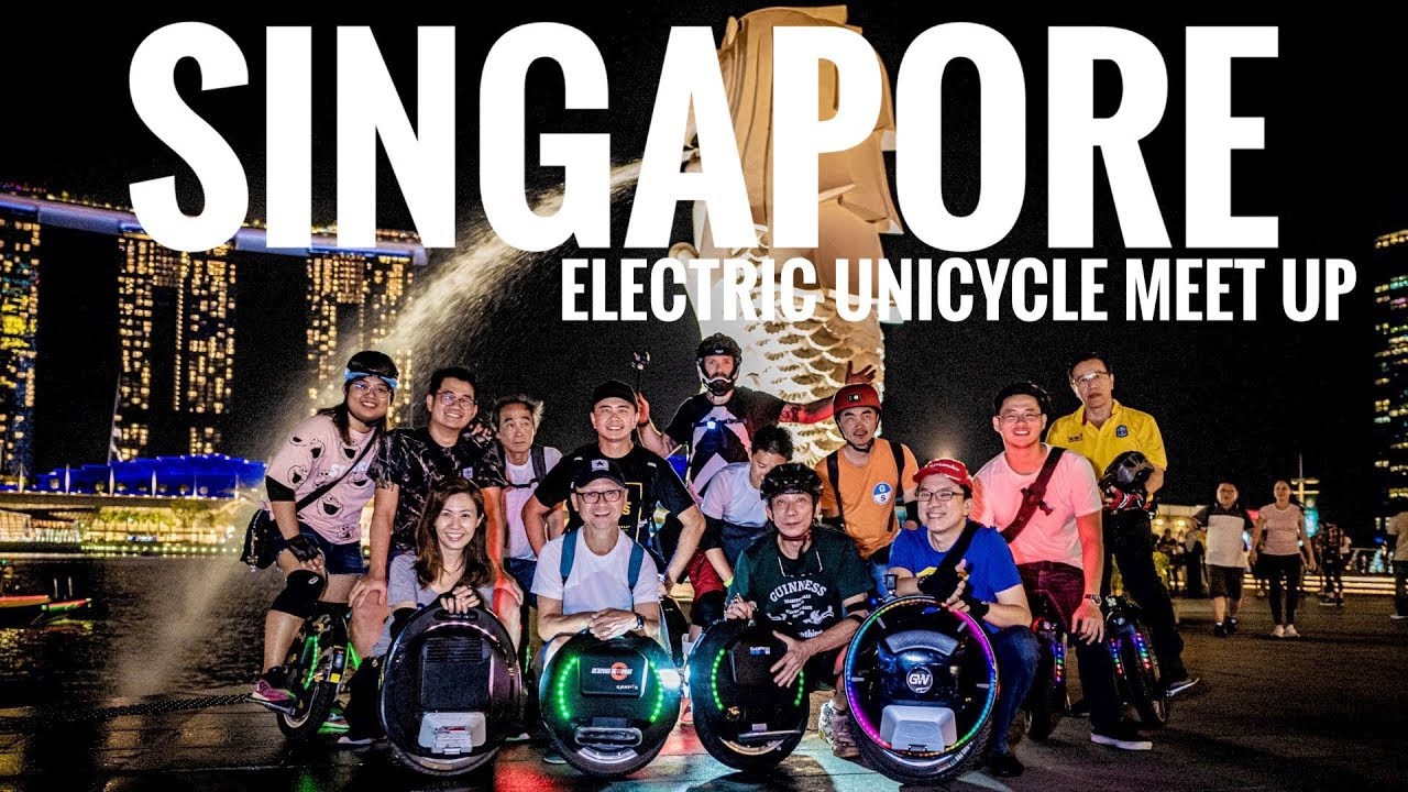 SINGAPORE ELECTRIC UNICYCLE MEET UP - Z10