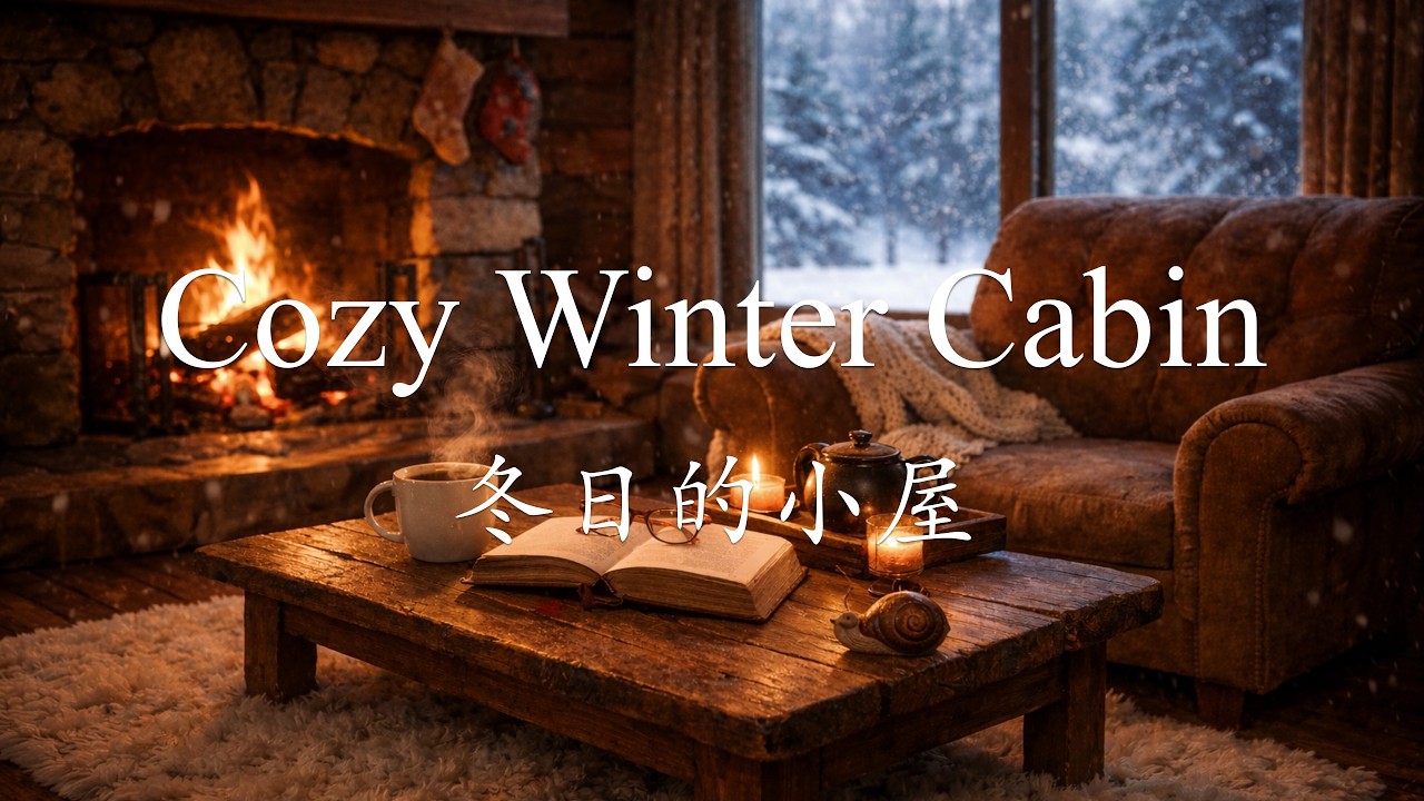1 Hour Immersive Cabin Ambience for Study & Focus